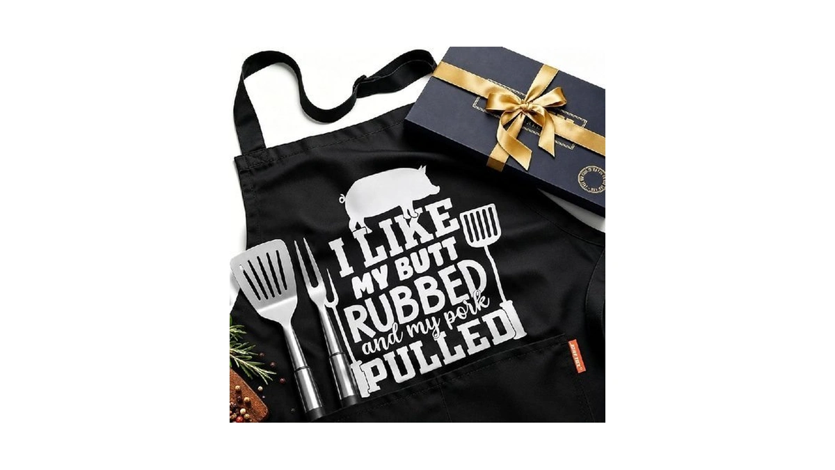 Jdnfygx Funny Bbq Apron Gifts For Men, Hilarious Grill Chef