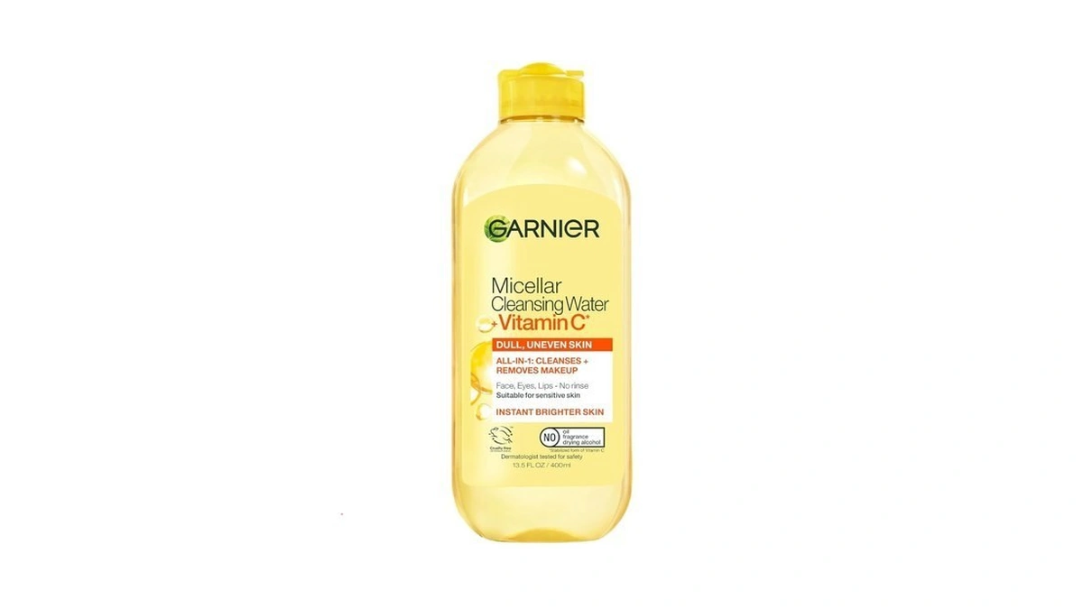 Garnier Micellar Water With Vitamin C, Facial Cleanser & Makeup
