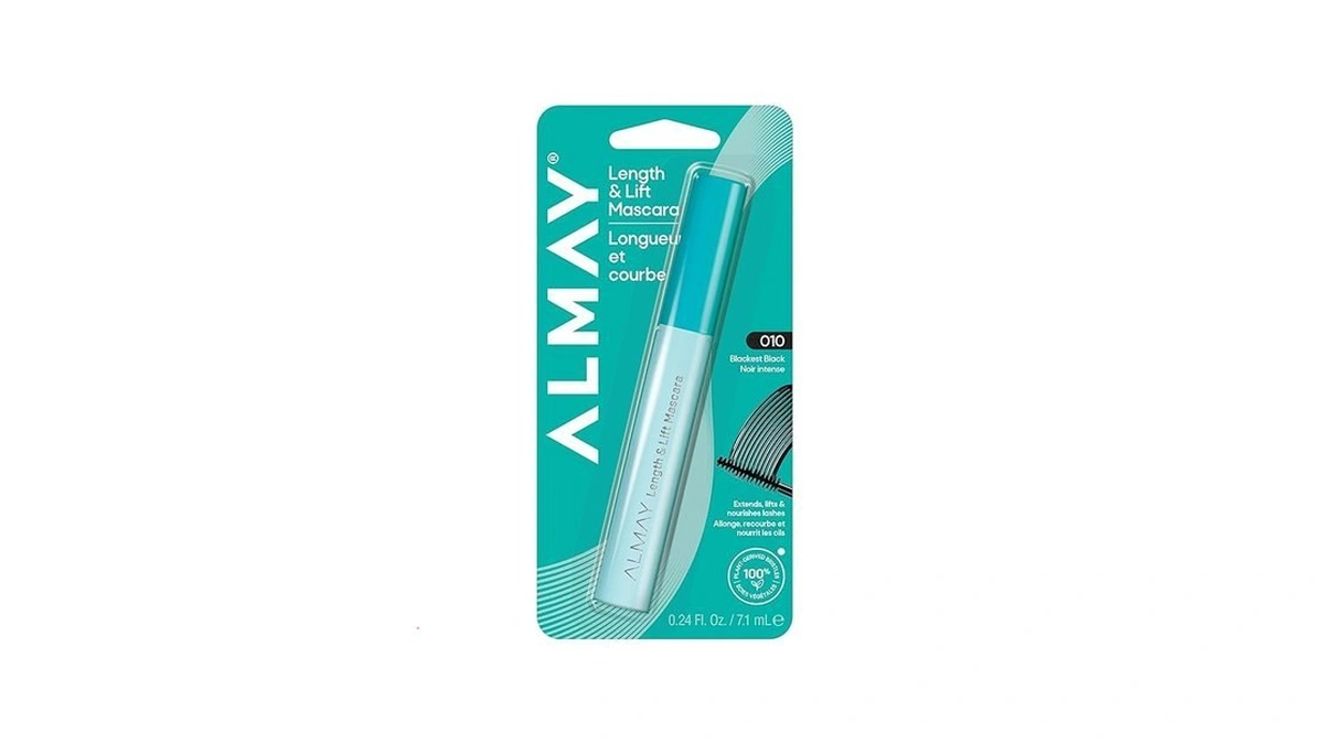 Almay Length & Lift Mascara, Nourishing + Lengthening Eye Makeup,