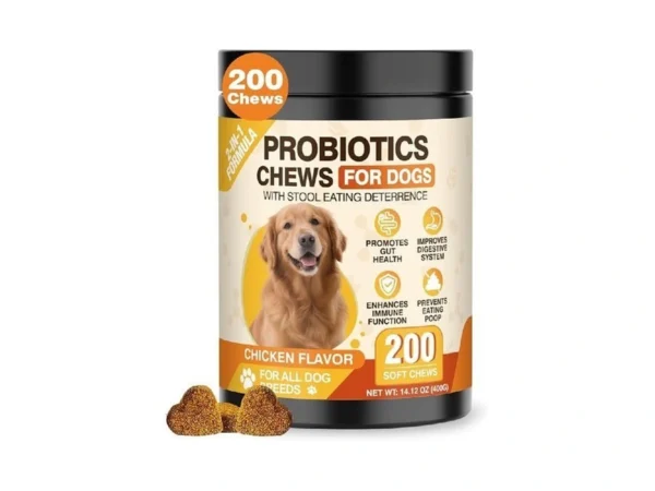 Nexzl 200 Count Probiotic Chew For Dogs-probiotics Chews For Gut