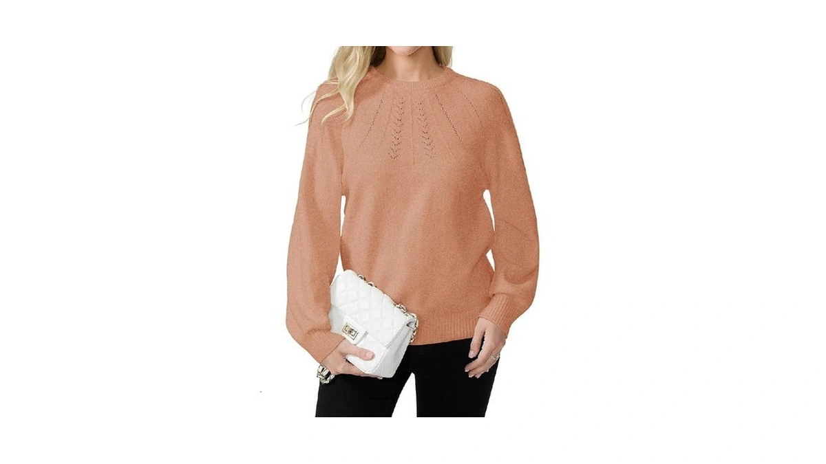 Cossen Sweaters For Women 2025 Fall Fashion Cute Hollow Out