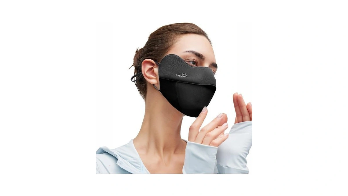 Sun Protection Uv Face Mask Women Upf 50+ Cooling Face
