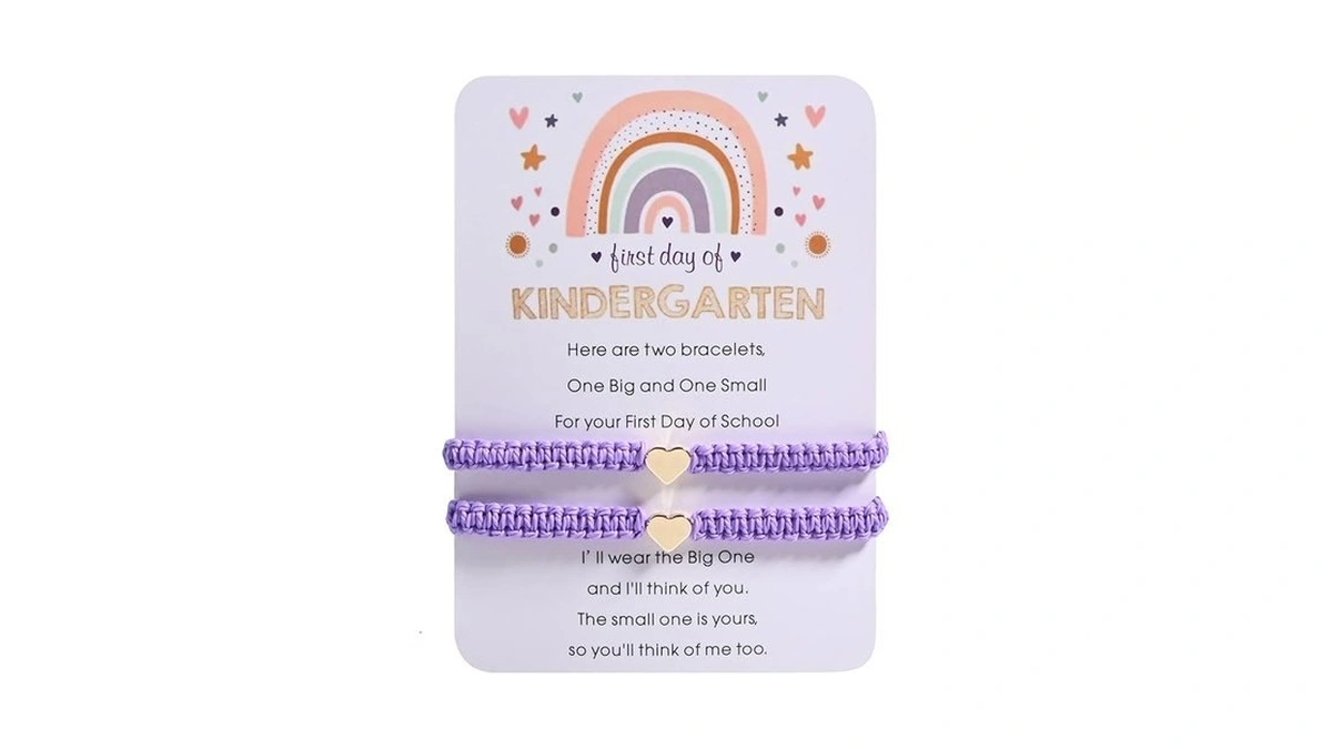 Gracayfr Mommy And Me First Day Of Kindergarten Bracelet 1st