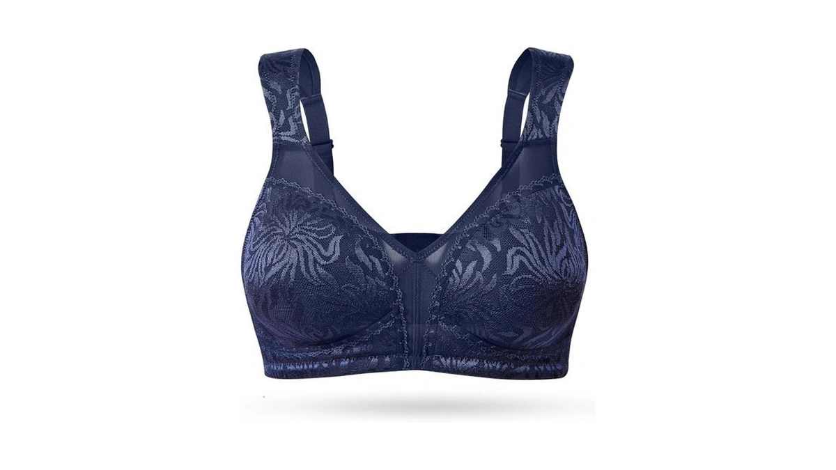 Wingslove Women's Full Coverage Non Padded Comfort Minimizer Wire-free Bra