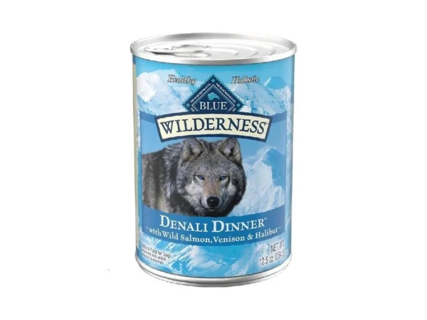 Blue Buffalo Wilderness Denali Dinner Wet Dog Food, High-protein &
