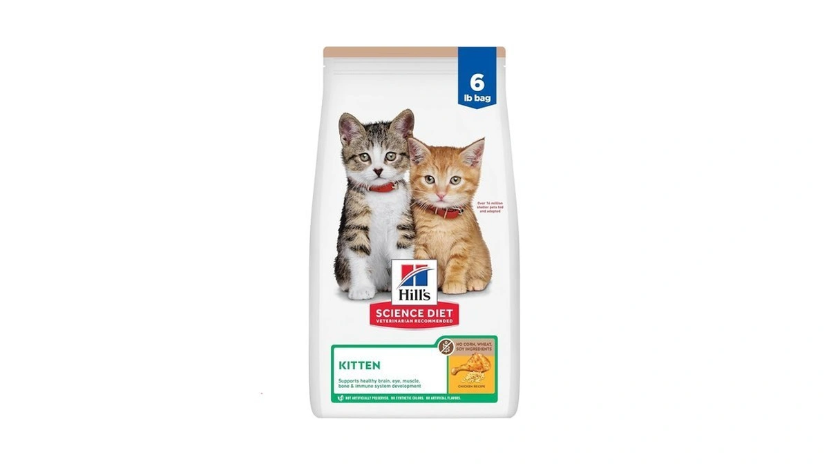 Hill's Science Diet Kitten No Corn, Wheat Or Soy Dry