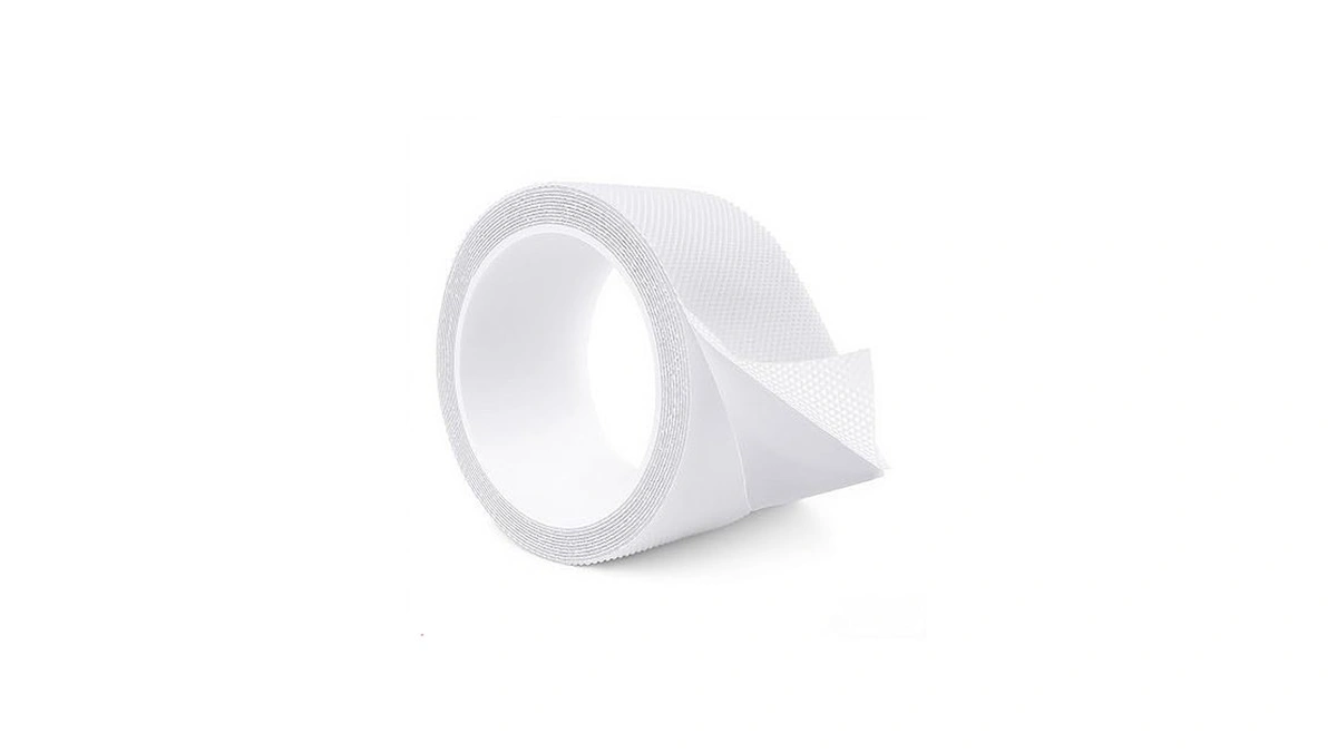 Kwtpsg White Rubber Grip Anti Slip Tape(2" X 10 Ft),non
