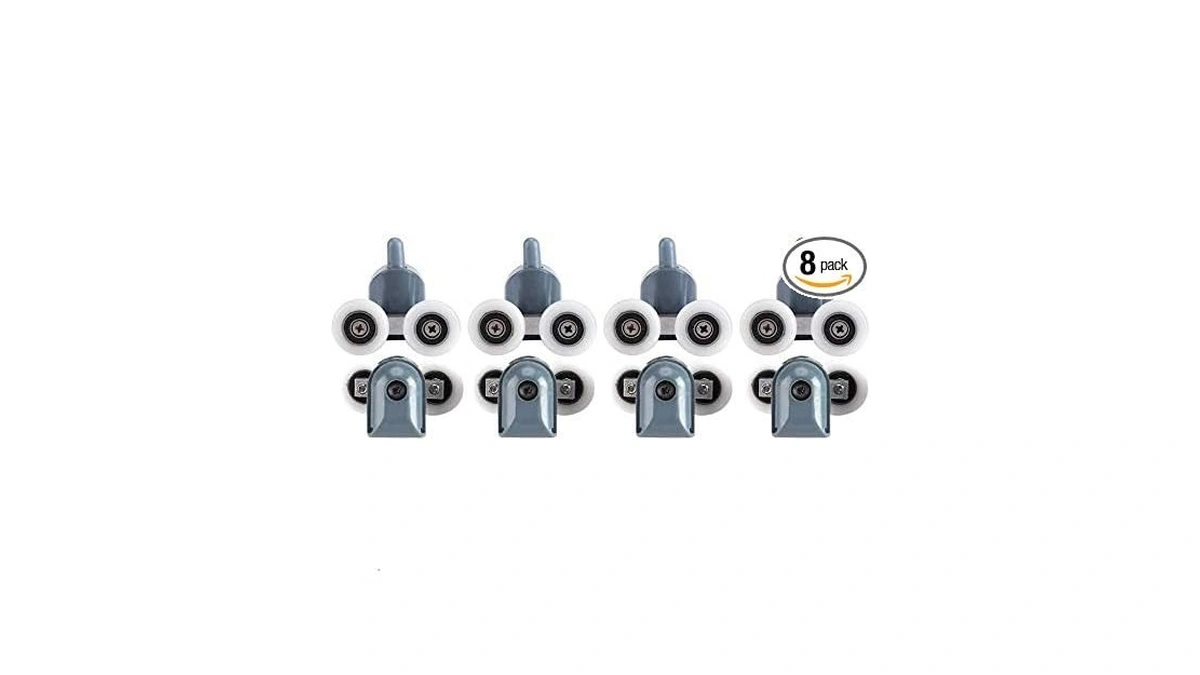 Shower Door Rollers Topincn Twin Bottom Top Pulleys Wheels Runners