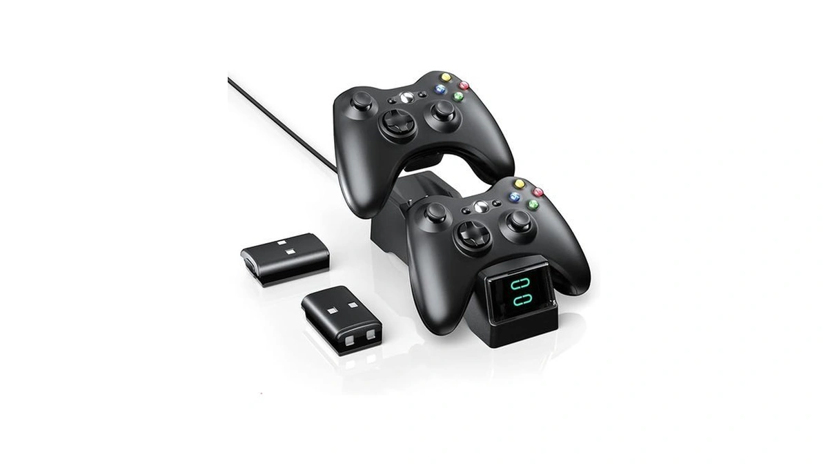 Controller Charger Station For Xbox 360,boffo Dual Charging Dock With
