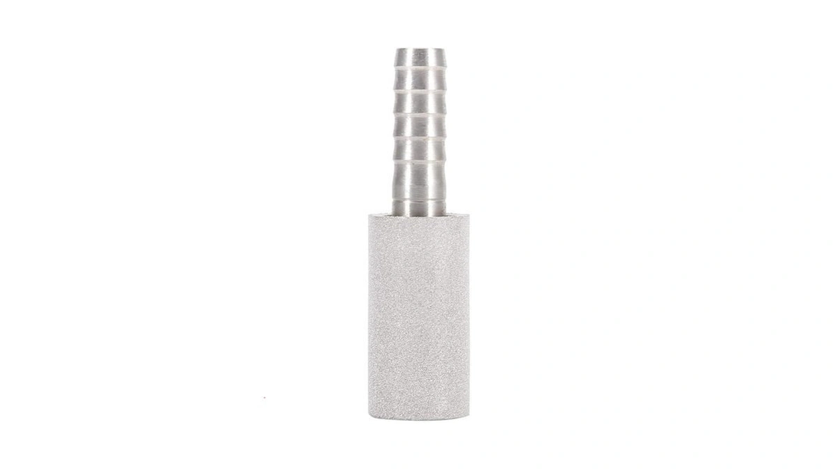 Stainless Steel Beer Carbonation Diffusion Stone, 1.9 Inch Length, For
