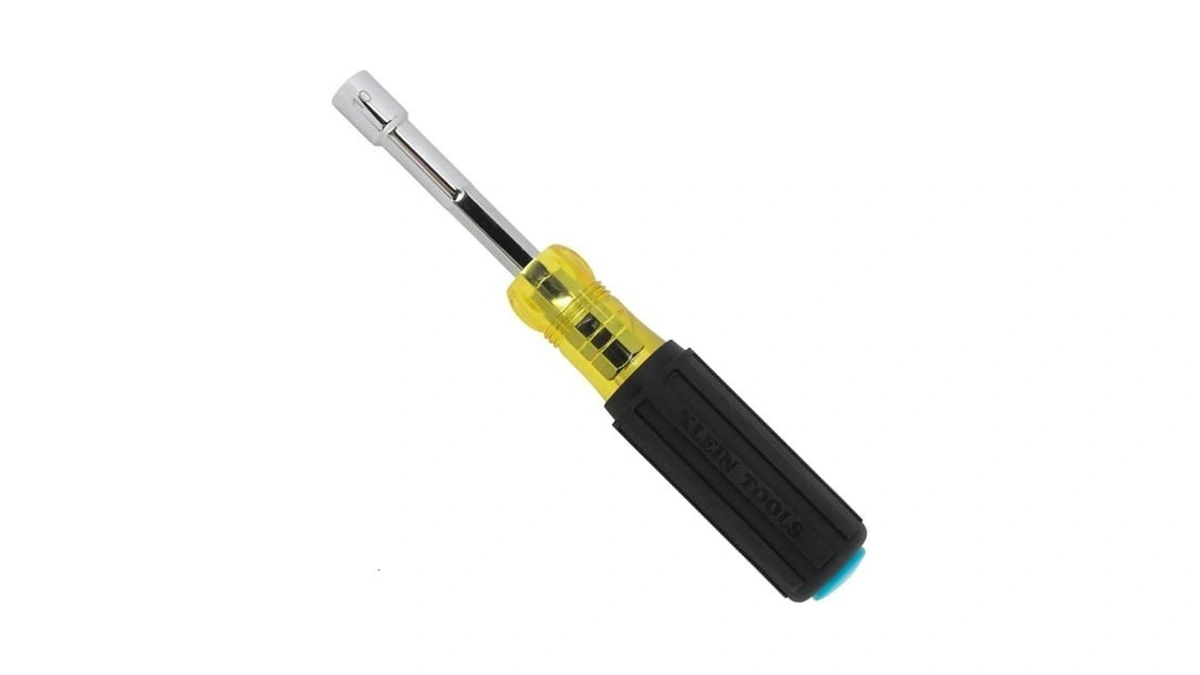Klein Tools 65413magm Metric Magnetic Color-coded Nut Driver, Hollow-shaft, Heavy-duty