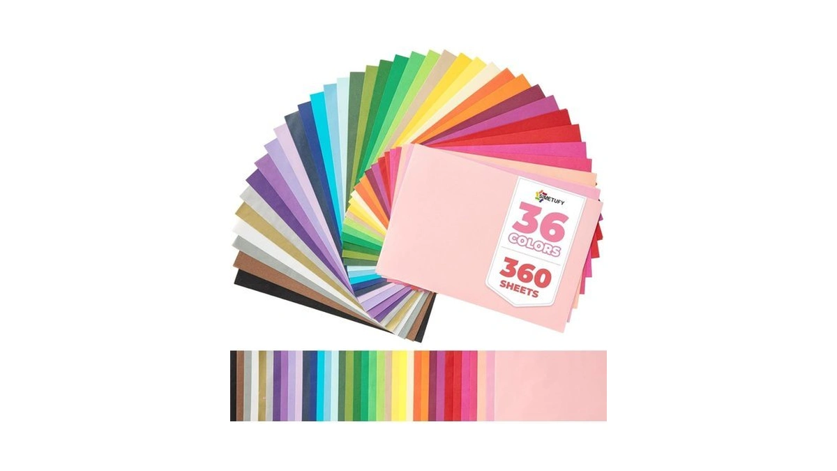 Simetufy 360 Sheets 36 Multicolor Tissue Paper For Gift Bags,