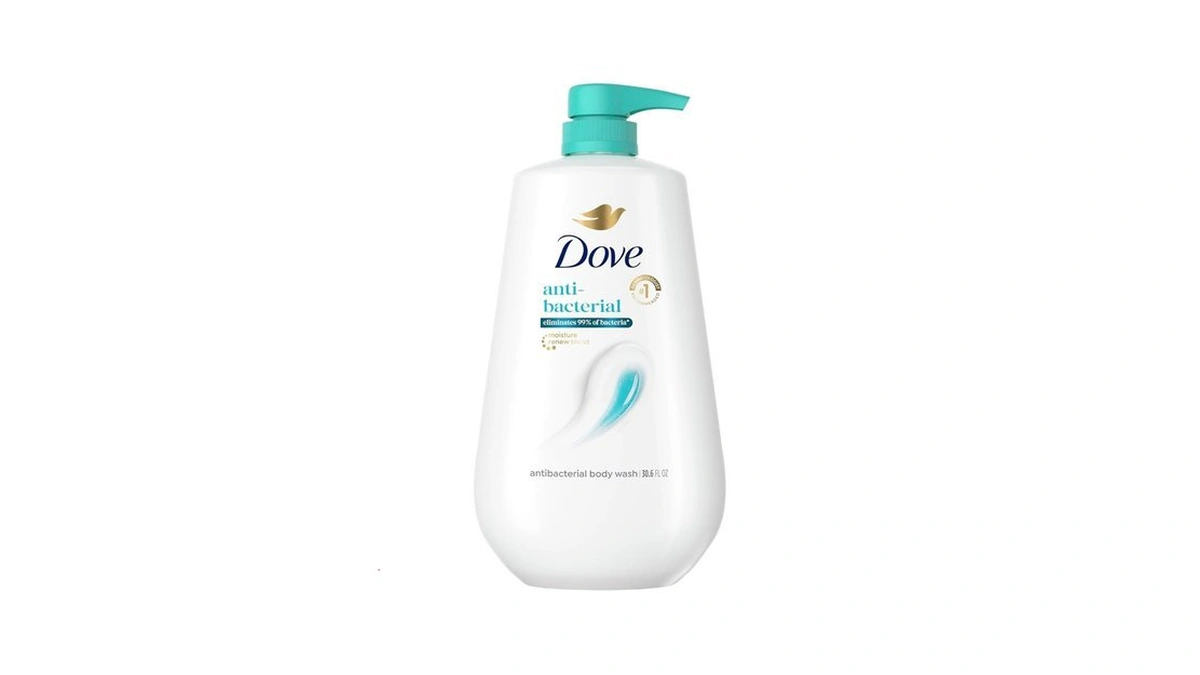 Dove Body Wash With Pump Antibacterial For All Skin Types