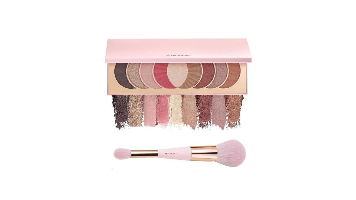 Color Nymph 9 Colors Eye Shadow Makeup Palette丨blush Highlighter Bronzer