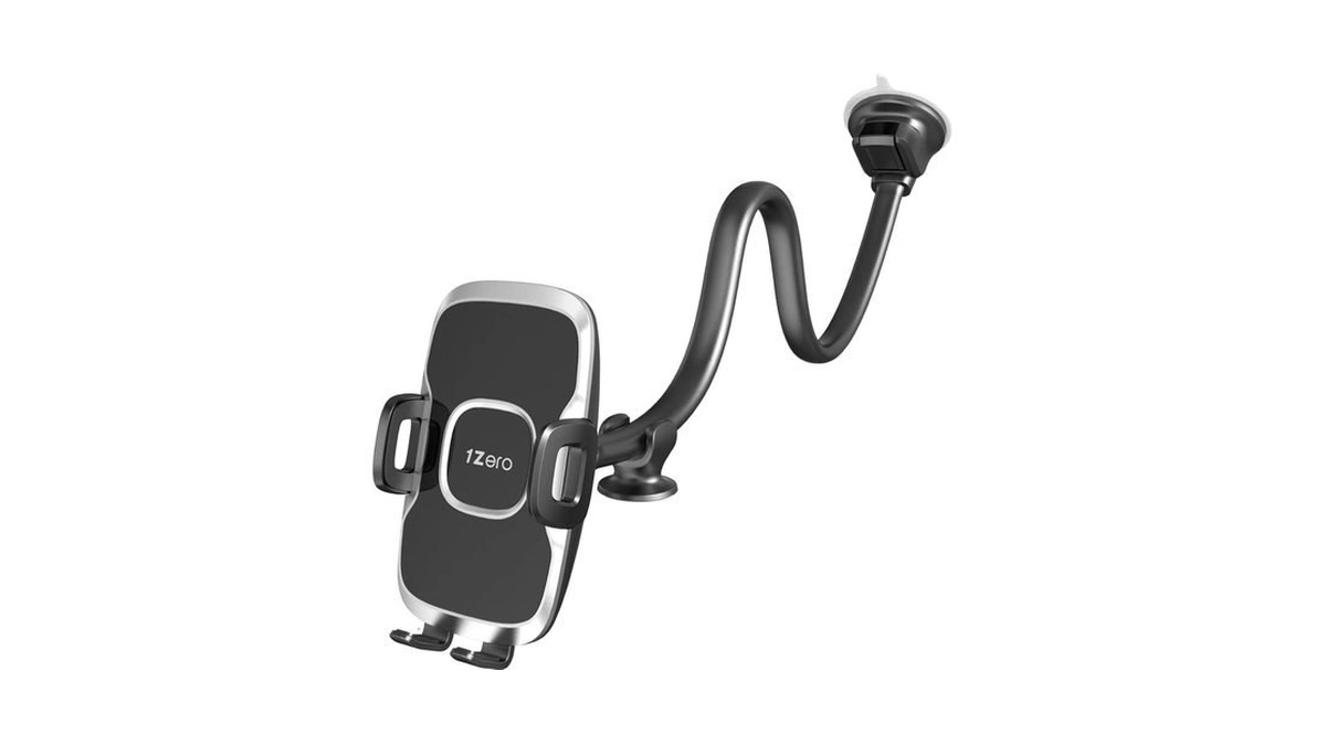 1zero Solid Car Truck Phone Mount Holder With 14-inch Gooseneck
