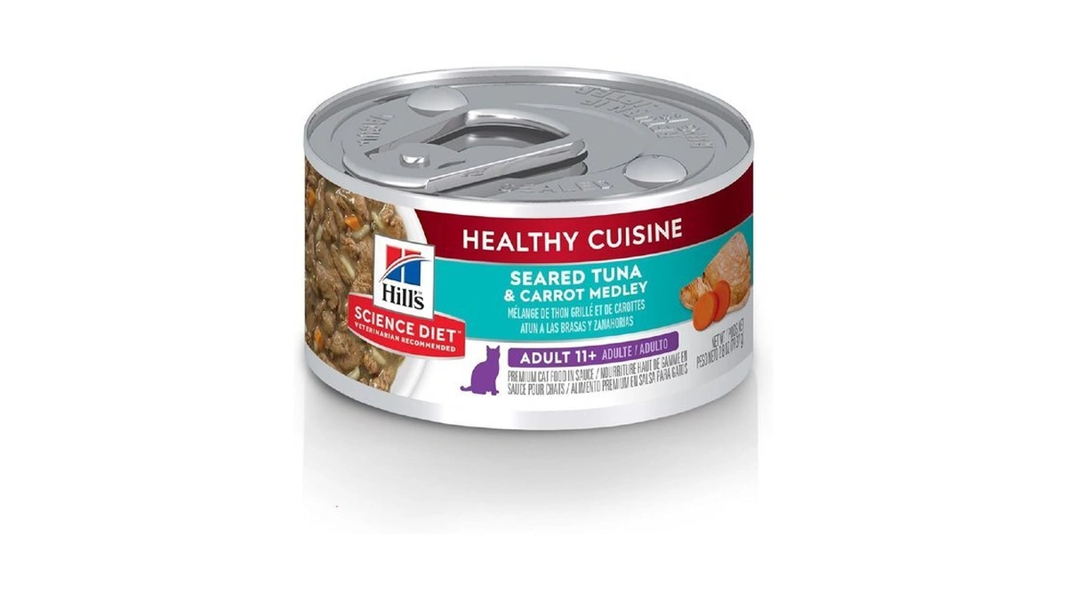 Hill's Science Diet Senior 11+ Healthy Cuisine Wet Cat Food,