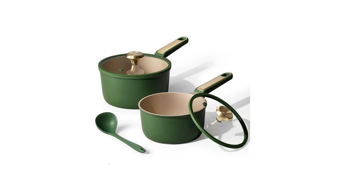 Carote 2qt & 2.5qt Sauce Pan Sets With Lid &