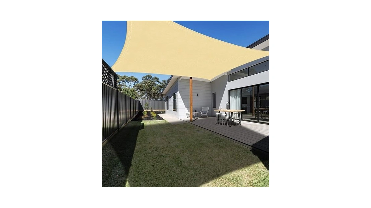 Ankuka Waterproof Sun Shade Sails Canopy Awning Shelter, Uv Blockage