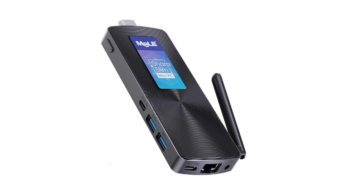 Mele Stick Pc With Win-11-pro,fanless Computer Pcg02 N100 8gb 128gb,support