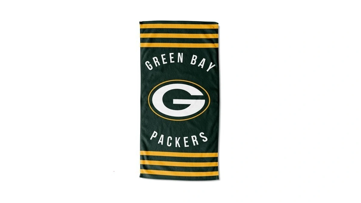 Northwest Nfl Green Bay Packers Unisex-adult Beach Towel, 30" X