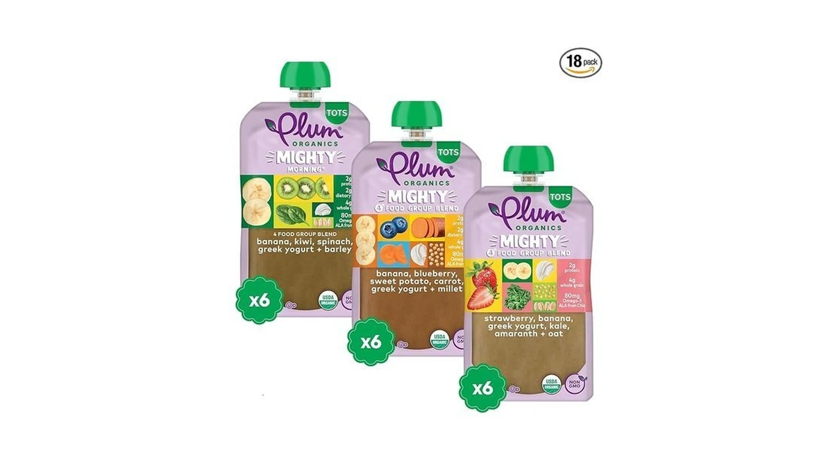 Plum Organics Variety Pack, 12+ Months – Toddler Healthy Snack