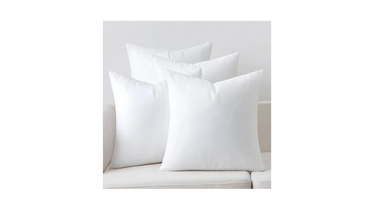 Miulee Pillow Insert 20x20 Inch Set Of 4, Decorative Square