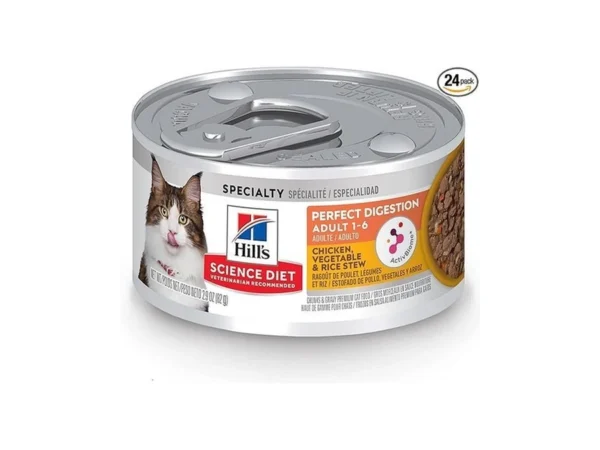 Hill's Science Diet Adult 1-6 Perfect Digestion Wet Cat Food,
