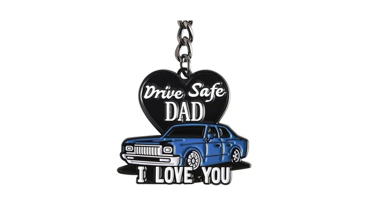Venhoo Drive Safe Keychain For Dad-i Love You Dad Gifts