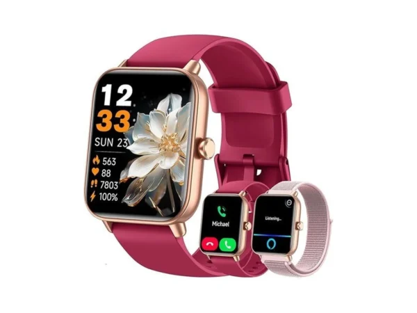 Hingso Smart Watches For Women (2 Bands), 120+ Sport Modes