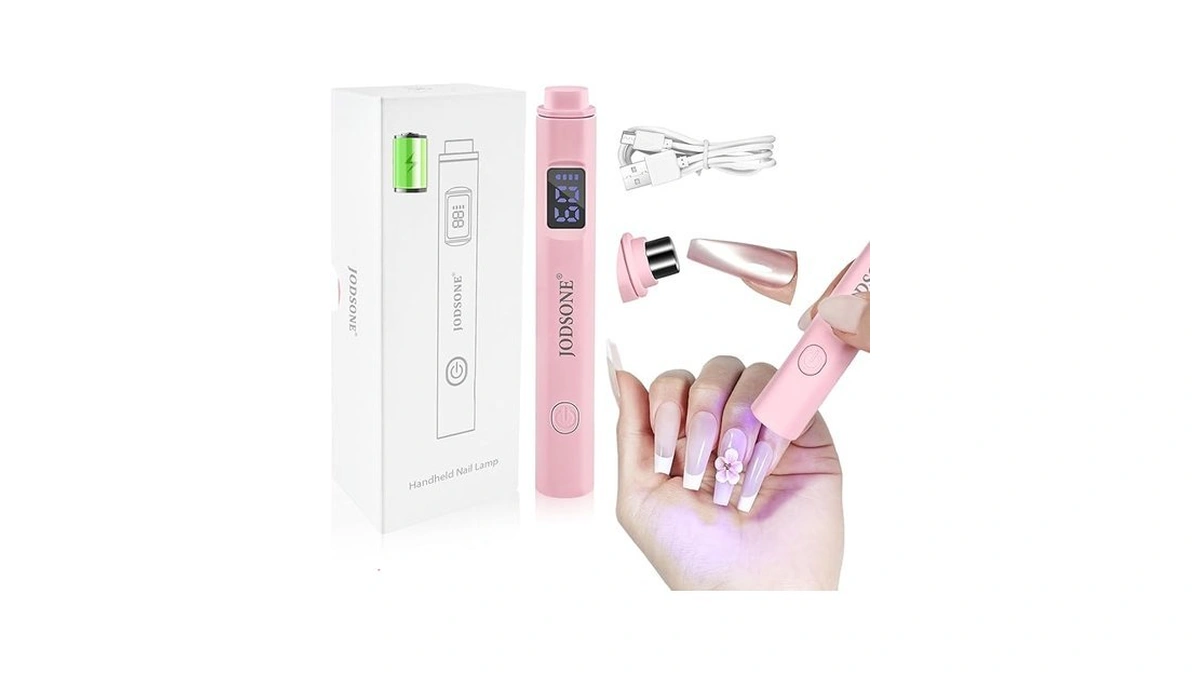 Jodsone Handheld Small U V Nail Lamp With Magnet And