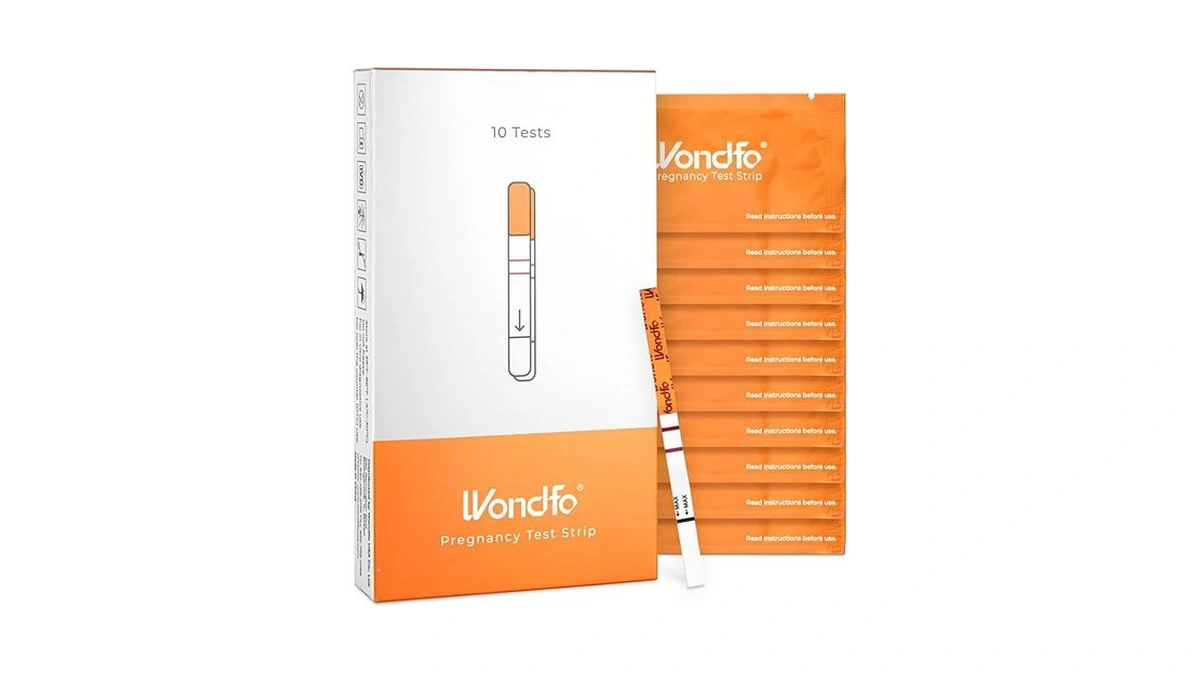 Wondfo 5mm Pregnancy Test Strips - Hcg Detection 25 Miu/ml,