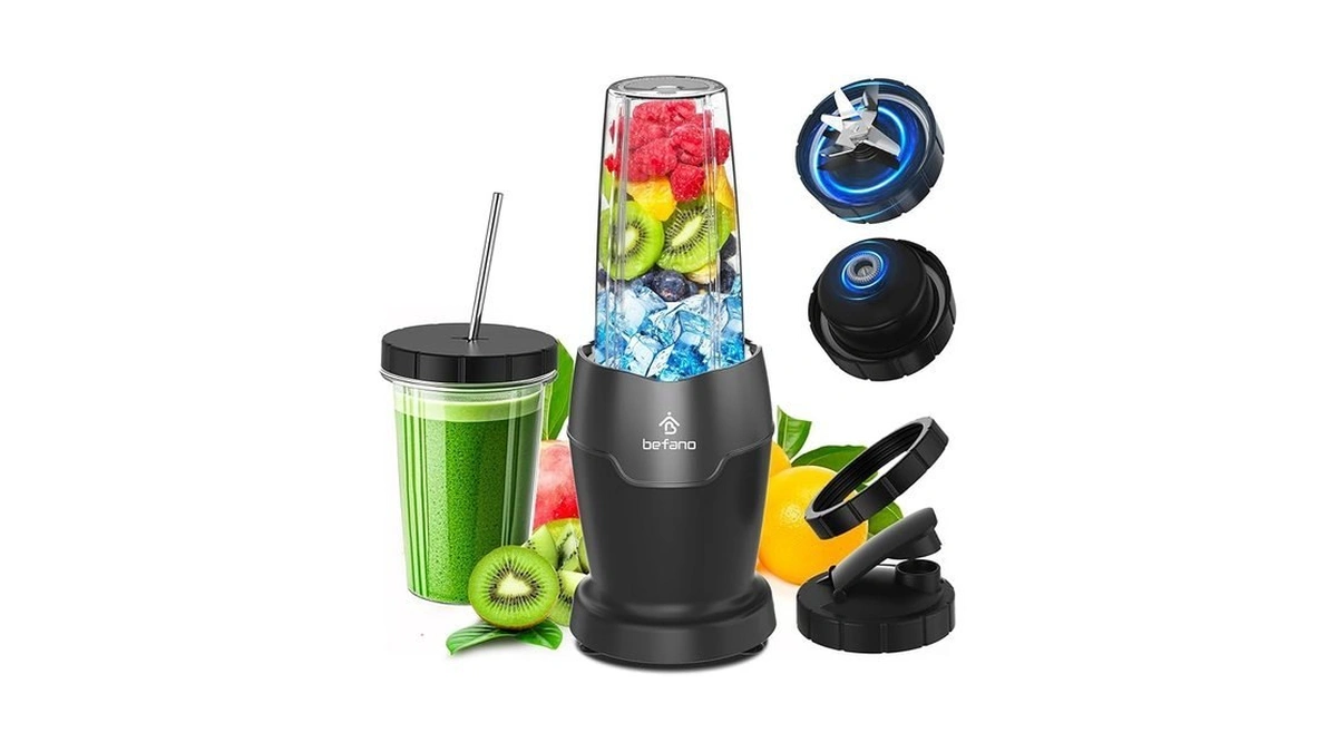Befano Blender For Smoothies,1200w High-power Blenders For Kitchen,11 Pcs Smoothie