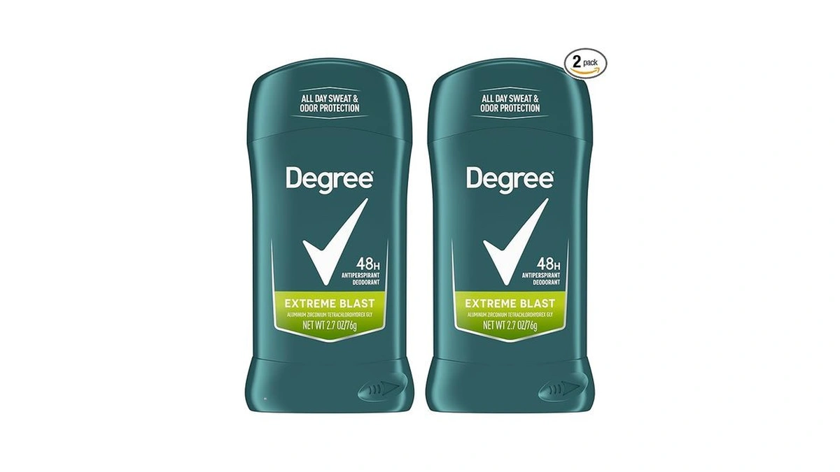 Degree Men Original Protection Antiperspirant Deodorant Extreme Blast Twin Pack