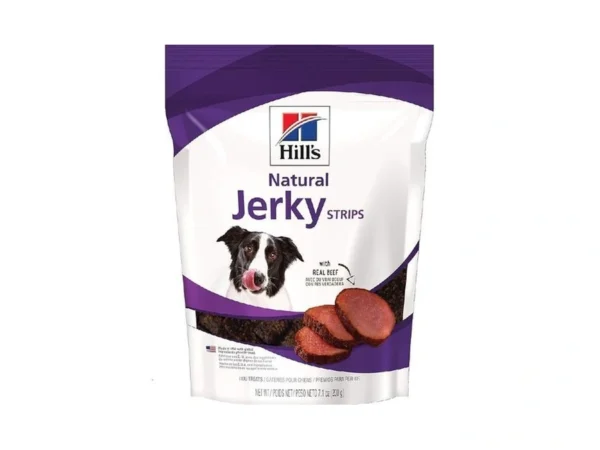 Hill's Natural Jerky Strips Dog Treats, Beef, 7.1 Oz. Bag