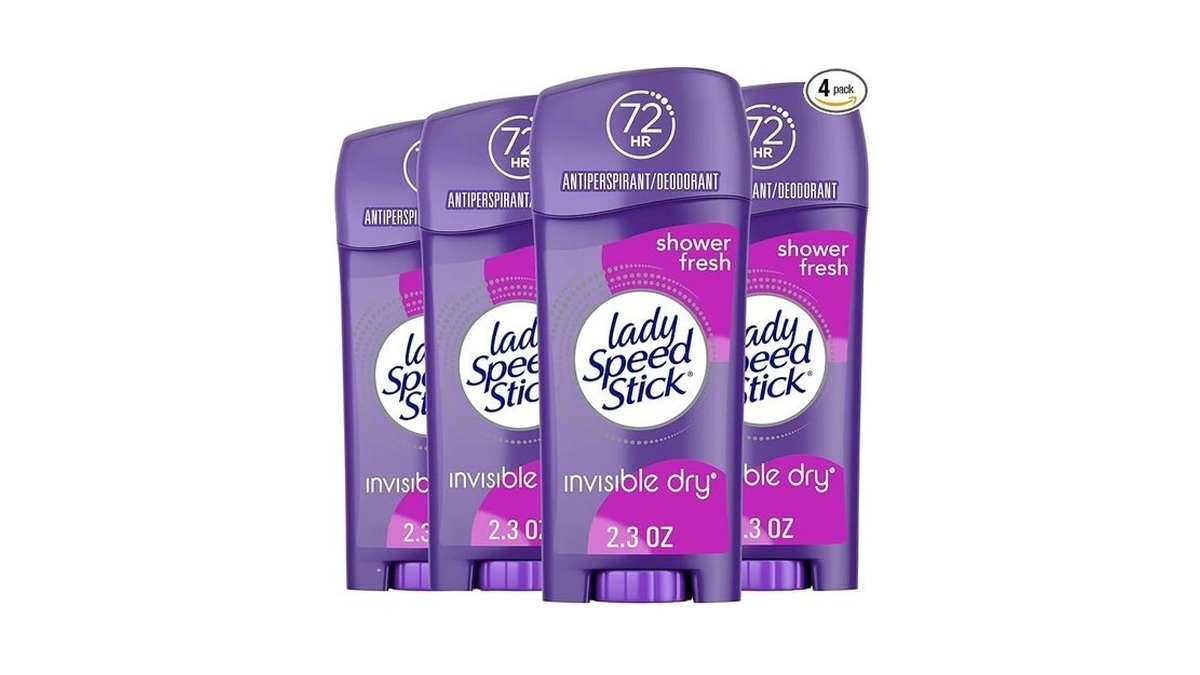 Lady Speed Stick Antiperspirant Deodorant For Women, 72 Hr Sweat