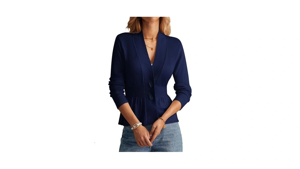 Grace Karin Women Cardigan Sweaters 2025 Fall,long Sleeve Cropped Sweater
