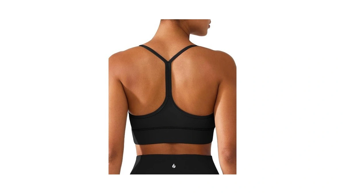Brxl Y Back Sports Bras For Women Padded Racerback Low