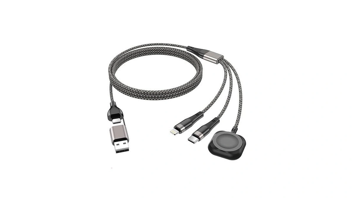 3 In 2 Usb C Cable For Apple Watch Charger