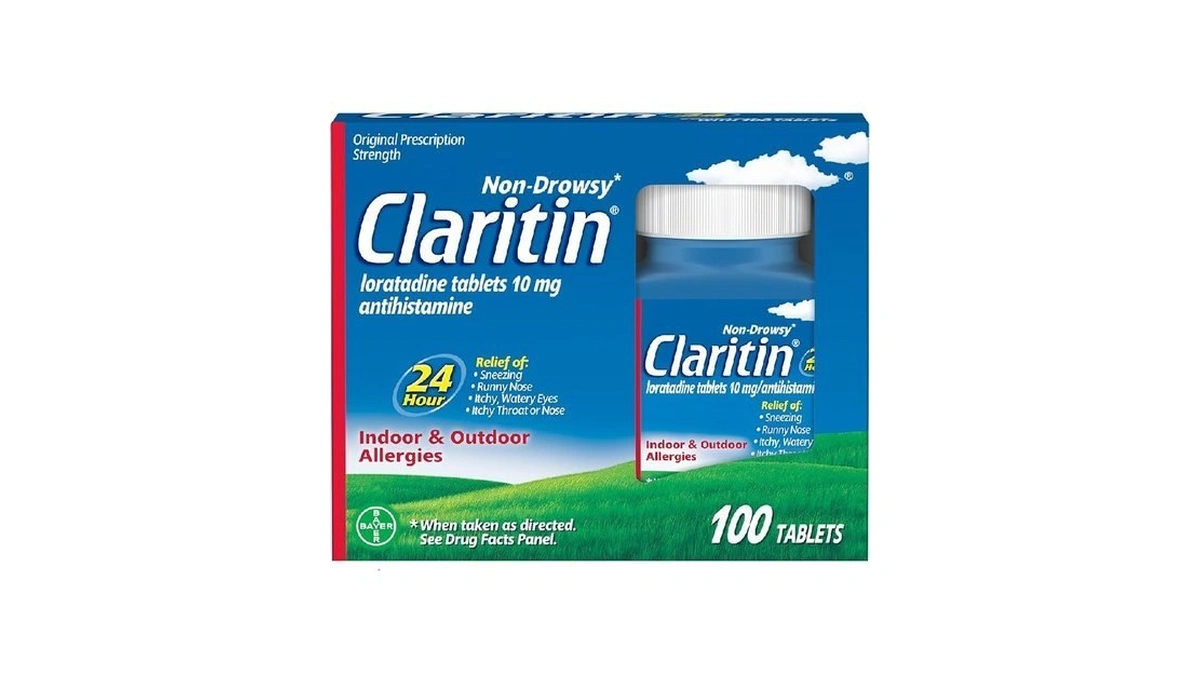 Claritin Allergy Medicine For Adults, 24-hour Non-drowsy Loratadine 10mg Pills,