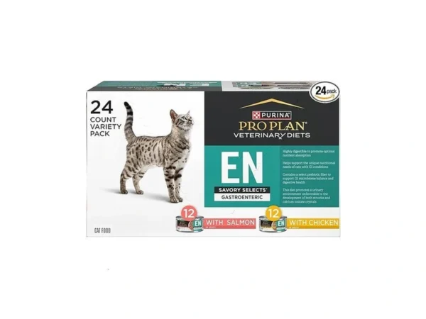 Purina Pro Plan Veterinary Diets En Gastroenteric Feline Formula Savory