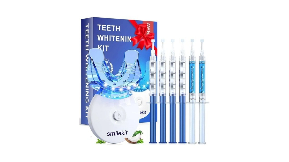 Teeth Whitening Kit With Led Light,teeth Whitening 4 Whitening Gels