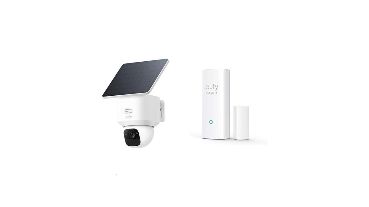 Eufy Security Entry Sensor With Solocam E30, Solar Powered, 360°