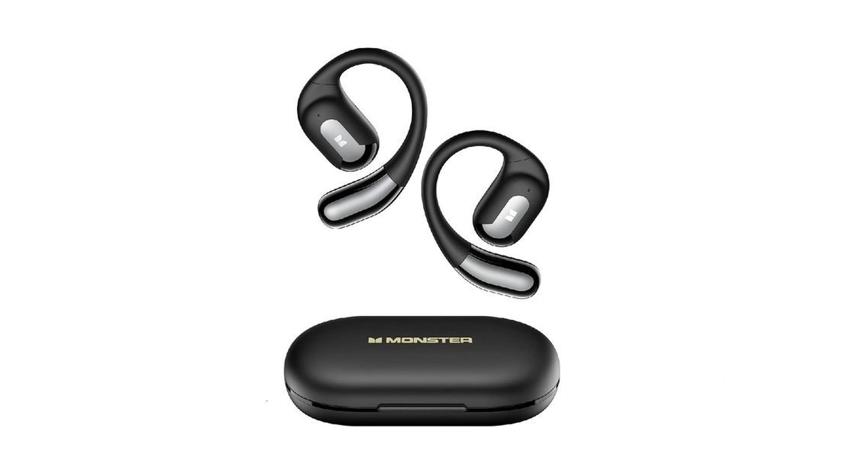 Monster Ac317 Open Ear Headphones, Wireless Stereo Sound, Bluetooth 5.4