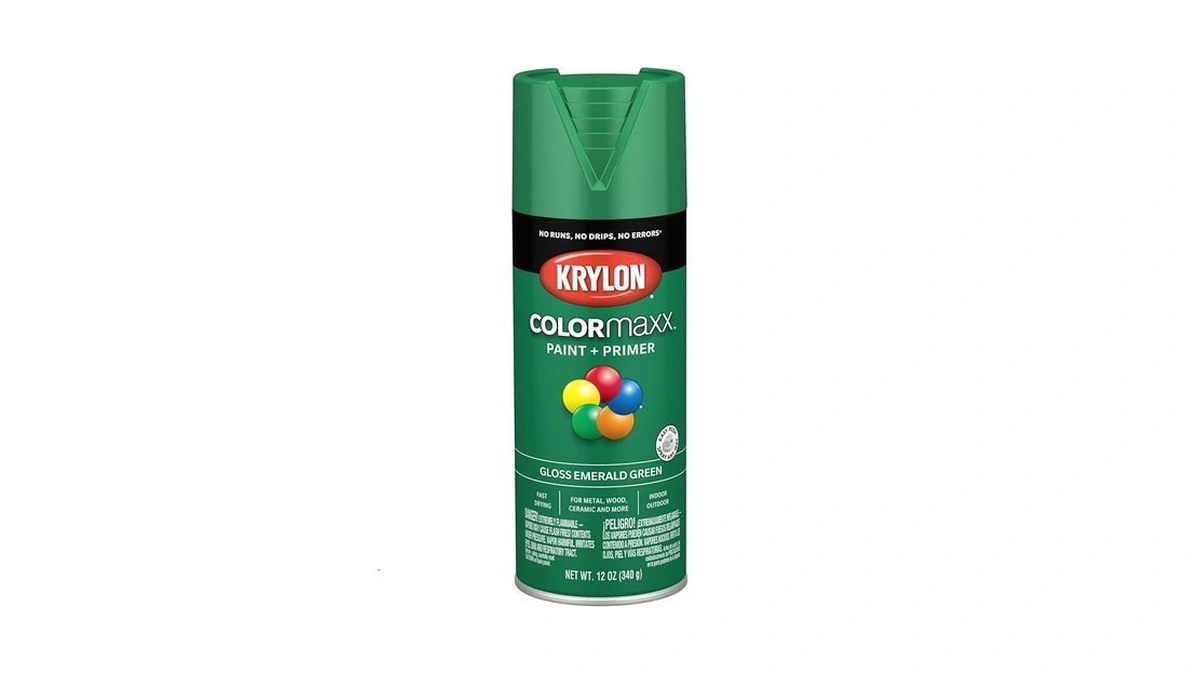 Krylon K05517007 Colormaxx Spray Paint And Primer For Indoor/outdoor Use,