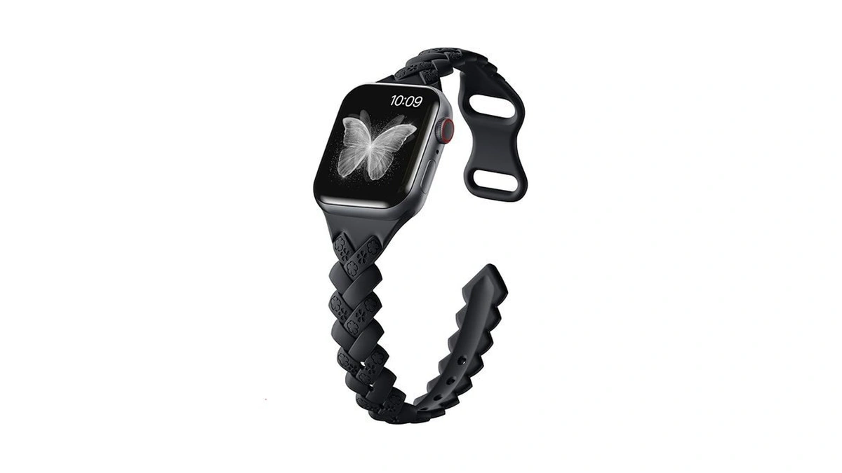 Dgege Slim Thin Silicone Band Compatible With Apple Watch Bands