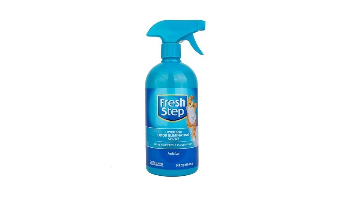Fresh Step Cat Litter Box Odor Eliminating Spray, Cat Deodorizer