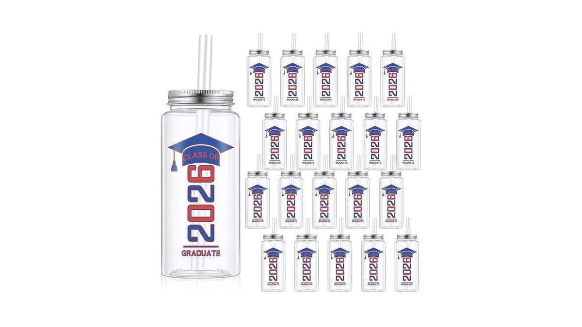 Romooa 24 Pcs 2026 Graduation Gifts Class Of 2026 Tumblers