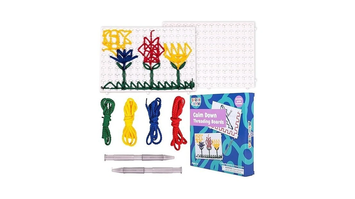 Spark & Wow Calm Down Threading Boards | Set Of