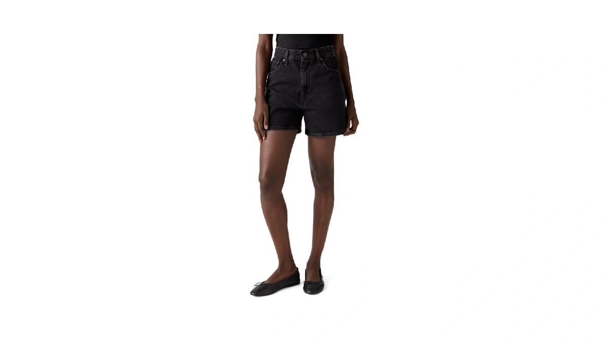 Levi's Women's Cinch Mid-thigh Short, (new) Open Mind (non Stretch),
