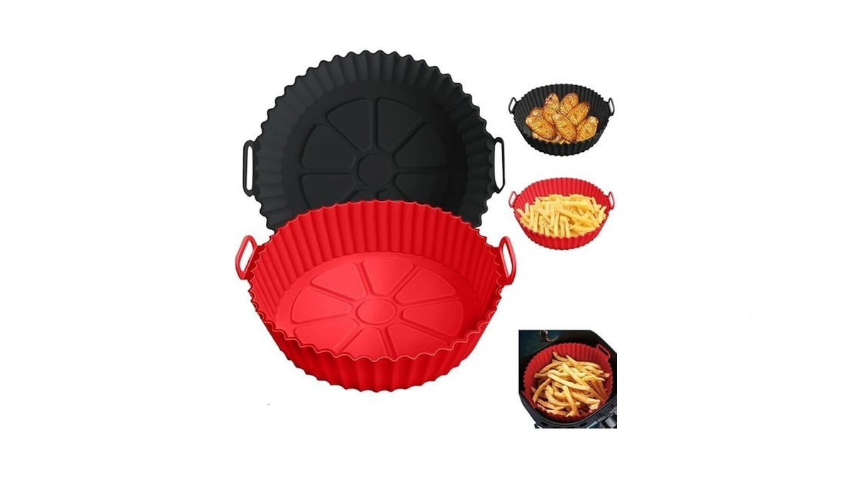Silicone Liners For Ninja Air Fryer Af101/161/150, Compatible With Cosori/gourmia/powerxl/instant
